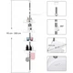 Угловая полка в ванную комнату Multi Corner Shelf Стойка Стелаж RT-77 - изображение 7