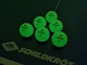 Мячи для настольного тенниса Donic Glow in the dark 40+ 6 шт Green (608507) - изображение 4