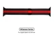 Ремінець ArmorStandart Milanese Loop для Apple Watch 42 (Series 10)/41/40/38 Black/Red (ARM54392) - зображення 1