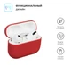 Силиконовый чехол для наушников Apple AirPods Pro, Ultrathin Silicone Case, красный, защитный кейс, ультратонкий и легкий, защита от царапин и пыли, мягкий силикон, ArmorStandart (ARM55954) - изображение 2