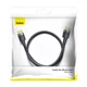 Дата кабель Baseus Cafule 4KHDMI Male To 4KHDMI Male (1m) (CADKLF-E) Черный - изображение 6