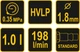 Pistolet natryskowy Vorel 80903 HVLP 1.8 mm (5906083033940) - obraz 3