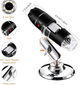 Цифровой микроскоп USB Magnifier SuperZoom 50-500X с LED подсветкой - изображение 9