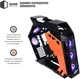 Корпус QUBE Stalker Max Black-Orange (STALKER_FMBE3) - изображение 4