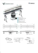 Трап для душа Valtemo Iconline Base 50cm 50 c гидроизоляцией (VLD-530315) - изображение 2