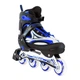 Раздвижные ролики Роликовые коньки Раздвижные ролики Scale Sports синие размер 41-44 - изображение 2