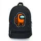 Рюкзак BIG Амонг Ас School Bag (Among Us -06) черный (43 х 30 х 17 см) - изображение 1