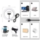 Кольцевой свет Puluz PU407 Ring Light 30см (25W) - изображение 4