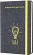 Деловая записная книга Optima Idea А5 128 л Черная (O27191-04) - изображение 2