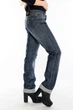 Джинсы большого размера Omat jeans 9479-805 W 30 L 34 Синие - изображение 8