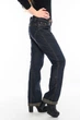 Джинси великого розміру Omat jeans 9381-575 W 30 Темно-сині - зображення 7
