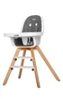 Стільчик для годування Carrello Prego CRL-9504/1 Palette Dark Grey (CRL-9504/1) - зображення 1