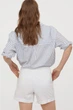 Короткие шорты чиносы H&M 40 Белый (0599719041) - изображение 2