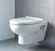 Унитаз подвесной DURAVIT Durastyle Basic Rimless 45620900A1 с сиденьем Soft Close - изображение 2