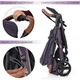 Коляска детская EL Camino ME 1025 X3 Plum Фиолетовый - изображение 5