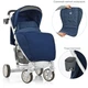 Коляска дитяча EL Camino ME 1011L ZETA DEEP BLUE - зображення 7