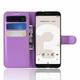 Класичний чохол-книжка Deexe Book Type для Google Pixel 3a - Purple - зображення 4