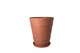 Пальмовка для квітів Form-Wood Plastic кругла під дерево 7,5 л 22 х 26 см Теракот - зображення 1