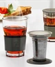 Стакан-заварник ZestGlass Original 415мл с металлическим ситечком и силиконовой защитой (оранжевый) (PB-1083818) - изображение 2