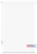 Ролета тканевая INROLL Есо-Mini 42,5х165 см Len Белый 800 - изображение 1