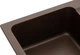 Кухонная мойка гранит GRANADO Vigo Marron (1406) + сифон одинарный для кухонной мойки Nova - изображение 6