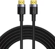 Кабель Baseus Cafule 4K HDMI Male To HDMI Male 5 м (CADKLF-H01) - изображение 1
