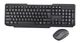 Русская беспроводная клавиатура + мышка Dellta W1080 Black - изображение 1