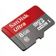 Карта памяти SanDisk Ultra microSD HC UHS-I 8GB Class 10 + SD-adapter - изображение 1