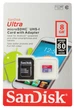 Карта памяти SanDisk Ultra microSD HC UHS-I 8GB Class 10 + SD-adapter - изображение 2