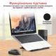 Підставка для ноутбука Promate DeskMate-5 Grey (deskmate-5.grey) - зображення 3