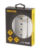 USB-хаб Maxxter 4 ports Silver (HU3A-4P-01) - изображение 4