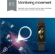 Фітнес браслет Smart Band Pro YD8 з тонометром та термометром чорний - зображення 2