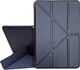 Чохол OrigamiCase iPad Mini 1/2/3 (Накладка з ТермоЕфектом) Dark Blue (18694) - зображення 1