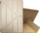 Чехол OrigamiCase для iPad 9.7 Air / Air 2 / 2017 / 2018 (Накладка с ТермоЭффектом) Gold (17207) - изображение 1