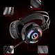 Игровые наушники IPega Gaming PG-R008 с микрофоном и LED RGB подсветкой проводные Black (PG-R008) - изображение 6