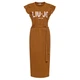 Плаття Liu Jo FA0416J5703BROWN S максі коричневе - изображение 1