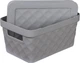 Корзина пластиковая Heidrun Diamond Box 4.5 л Темно-серая (7080_темно-серая) - изображение 2