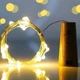 Светодиодная гирлянда 2 метра на батарейках Ledart теплый свет Cork - изображение 1