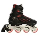 Роликовые коньки Kepai A 17108-XL (42-44) Красные, раздвижные, колеса ПУ 80 мм - изображение 2