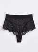 Трусики-бразиліана Conte Elegant CE Black Secret LBR 1303 20С-1247ТСП XS Black (4810226599570) - зображення 3