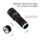 Фонарик ручной Soshine TC17 USB, IPX6, 26650, 1100Lm, LED XMK T6 White, алюминий, micro-USB, 4 режима, LED, Box - изображение 6