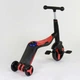 Самокат детский 3в1 JT 28288 Best Scooter, самокат-велобег-велосипед, свет - изображение 7