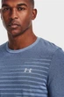 Чоловіча синя футболка UA Seamless Fade SS-BLU Under Armour L 1361133-470 - зображення 2