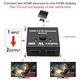 HDMI комутатор / спліттер двонаправлений на 2 порти 4K свитч bi direction Switch Splitter свіч перемикач розгалужувач HDMI ( WD2-1 bi-direction ) - зображення 8