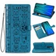 Чехол Embossed Cat and Dog для Xiaomi Redmi Note 8 Pro книжка кожа PU Blue - зображення 1
