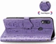 Чехол Embossed Cat and Dog для Xiaomi Redmi 7 книжка кожа PU Purple - изображение 4