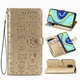 Чохол Embossed Cat and Dog для Xiaomi Redmi Note 9 Pro книжка шкіра PU Gold - зображення 1
