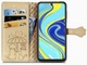 Чохол Embossed Cat and Dog для Xiaomi Redmi Note 9 Pro книжка шкіра PU Gold - зображення 7