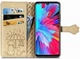 Чехол Embossed Cat and Dog для Xiaomi Redmi 7 книжка кожа PU Gold - изображение 6