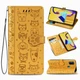 Чехол Embossed Cat and Dog для Samsung Galaxy M21 / M215 книжка кожа PU Yellow - изображение 1